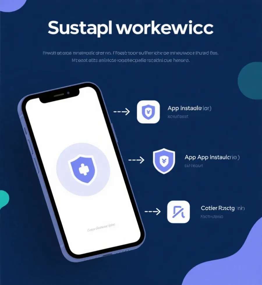 APP安装流程与版本校验示意图
